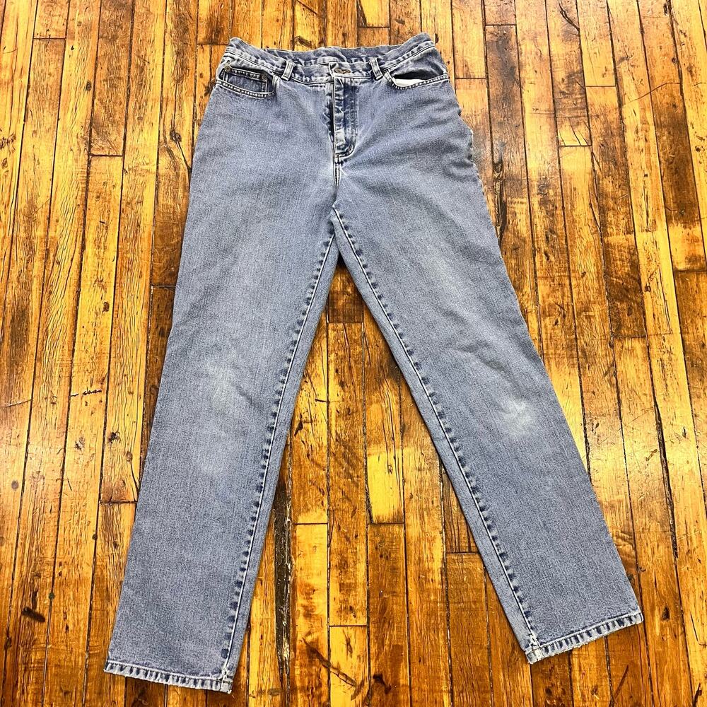 vintage women's Ralph Lauren Jeans mid-higher rise straight leg sz 8 med wash